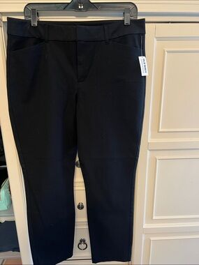 Old Navy Black Pixie Skinny High Rise Pants